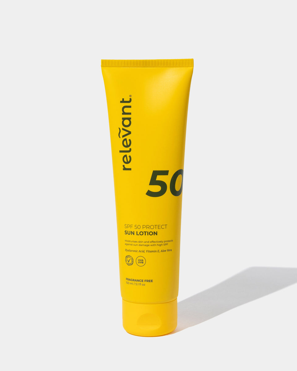 SPF 50 Protect Sun Lotion – Relevant